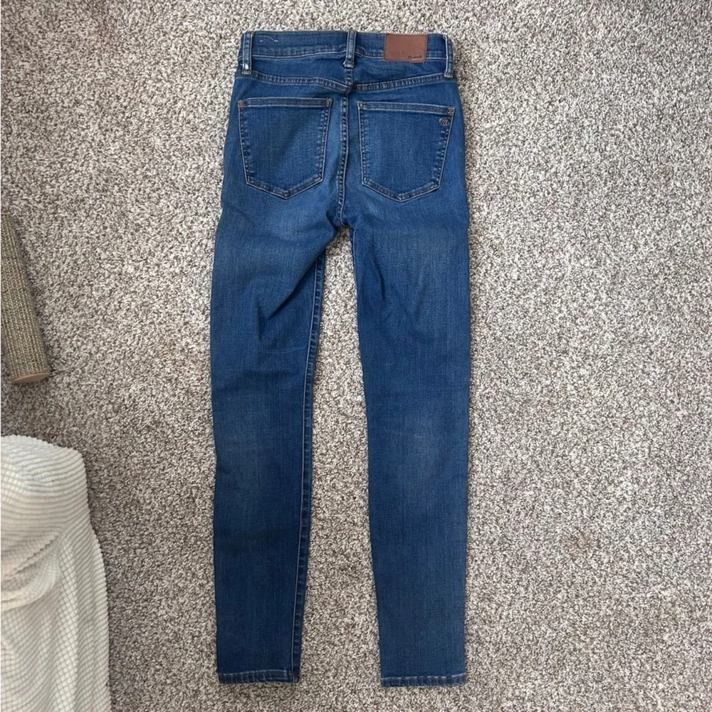Madewell 9 Inch High Rise Skinny Jeans Denim Stretch Casual 24